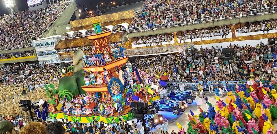 Rio Carnival Brazil Globetrotter duo